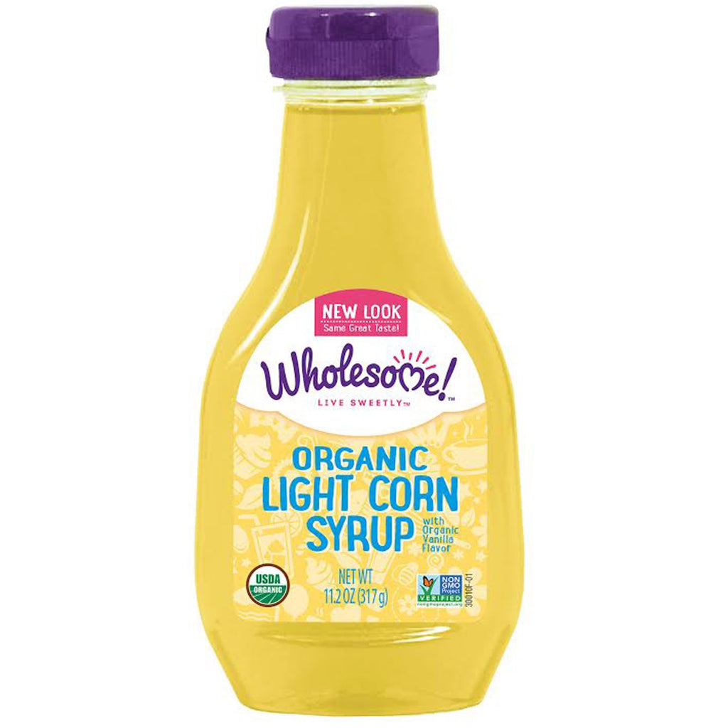 Wholesome Sweeteners, Inc.,  Light Corn Syrup, Vanilla Flavor, 11.2 oz (317 g)