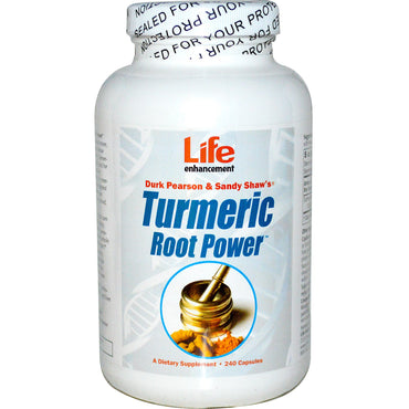 Life Enhancement, Turmeric Root Power, 240 Capsules