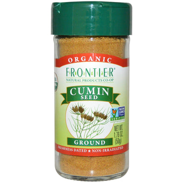 Frontier Natural Products, semințe de chimion, măcinate, 1,76 oz (50 g)