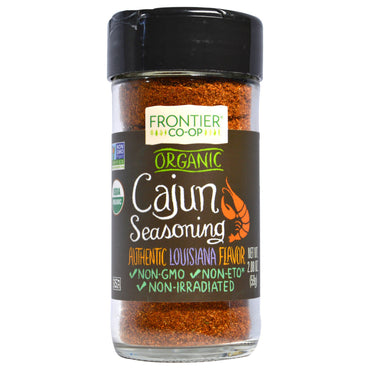 Frontier Natural Products, Cajun krydder, Louisiana Flavor, 2,08 oz (59 g)