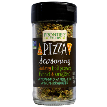 Frontier Natural Products, Tempero para Pizza, 29 g (1,04 oz)