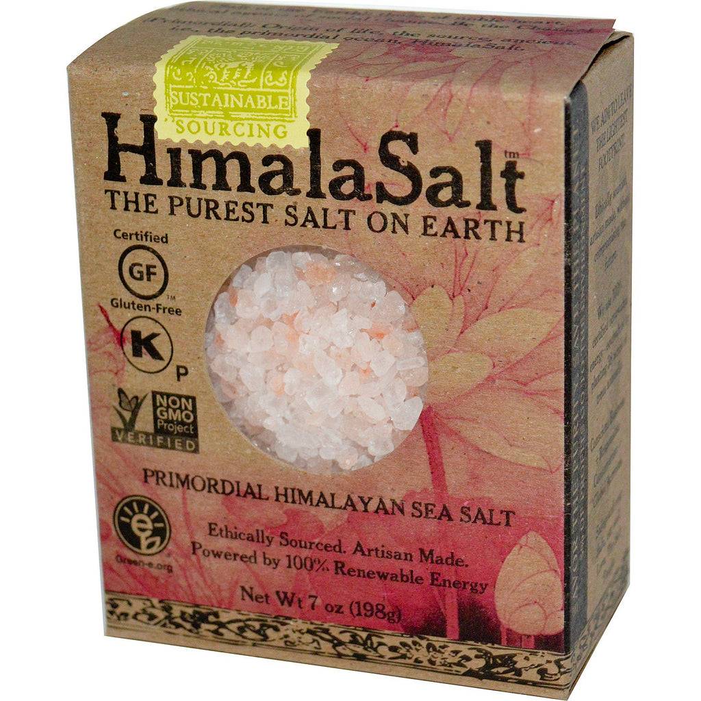 HimalaSalt, sare de mare de Himalaya primordială, 7 oz (198 g)