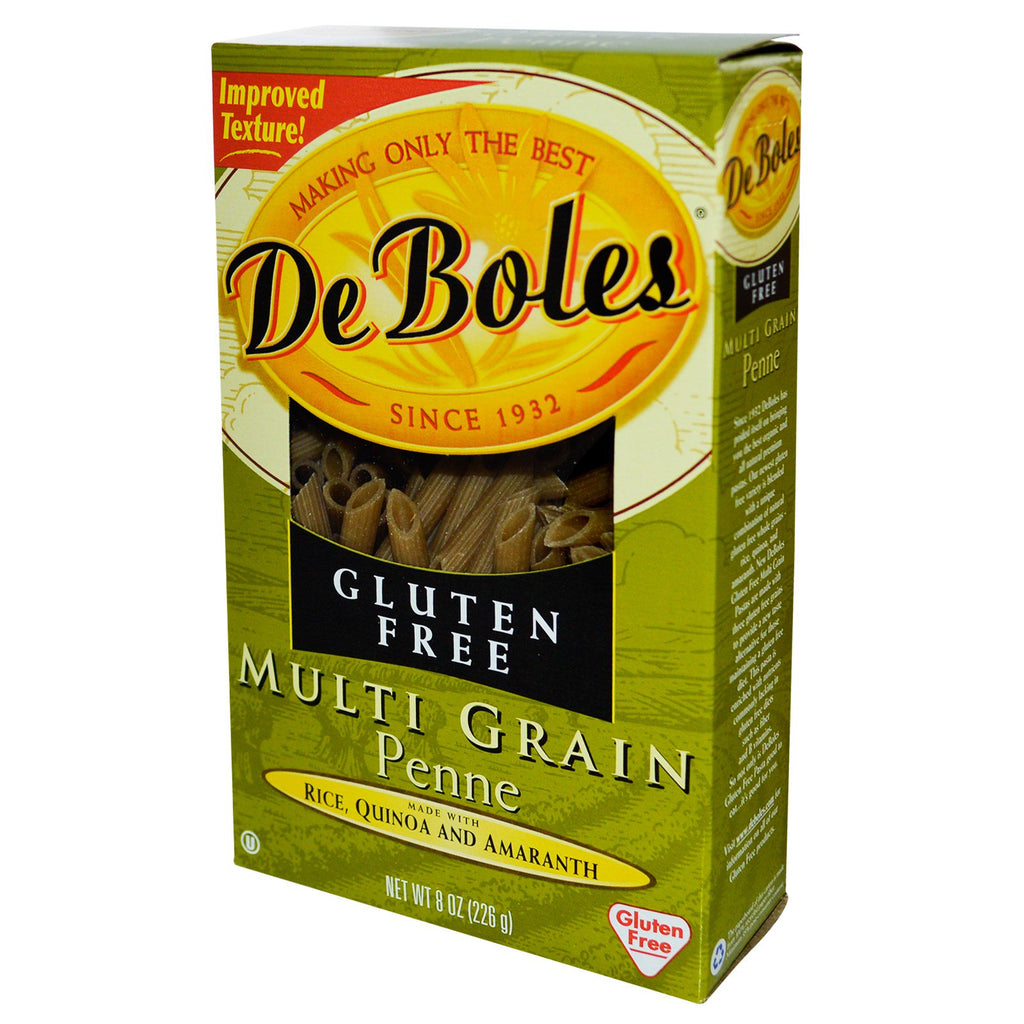 DeBoles Multi Grain Penne Gluten Free 8 oz (226 g)