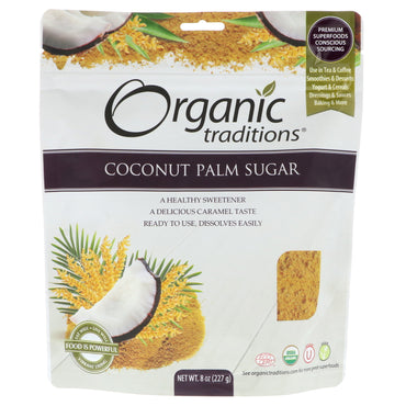 Traditions, Coconut Palm Sugar, 8 oz (227 g)