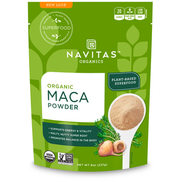 Navitas s, Maca-pulver, 8 oz (227 g)