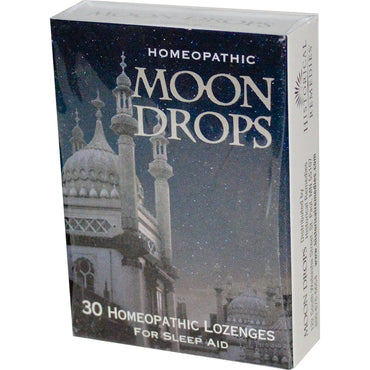 Remédios históricos, gotas da lua, 30 pastilhas homeopáticas