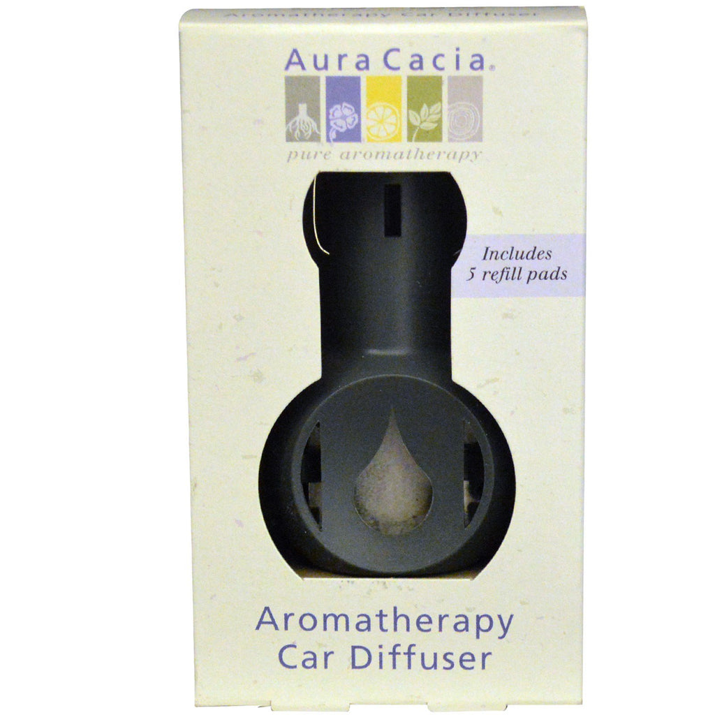 Aura cacia, difusor de aromaterapia para carro, 1 difusor