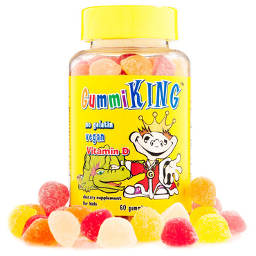 Gummi king, vitamina d, 60 gomitas