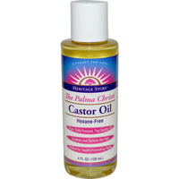 Heritage Store, Castor Oil, The Palma Christi, 4 fl oz (120 ml)