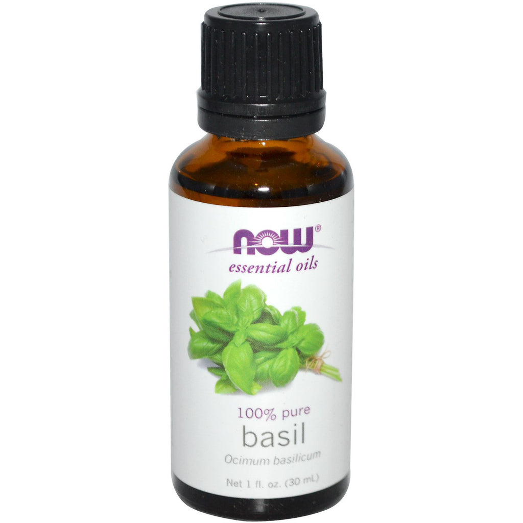 Now Foods, Essential Oils, Basil, 1 fl oz (30 ml)