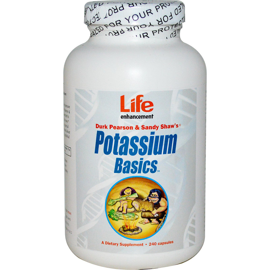 Amélioration de la vie, bases du potassium, 240 gélules