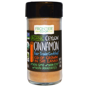 Frontier Natural Products, Ceylon Cinnamon, 1,76 oz (50 g)