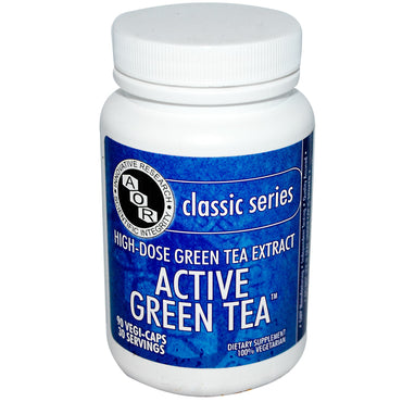 Fortschrittliche orthomolekulare Forschung, klassische Serie, aktiver grüner Tee, 90 vegetarische Kapseln