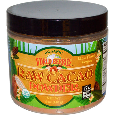 Fun Fresh Foods, , Raw Cacao Powder, 5 oz (140 g)