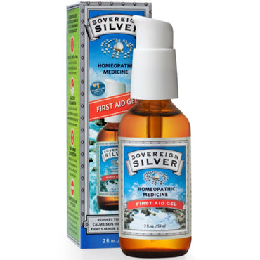 Sovereign Silver, シルバー、応急処置ジェル、2 fl oz (59 ml)