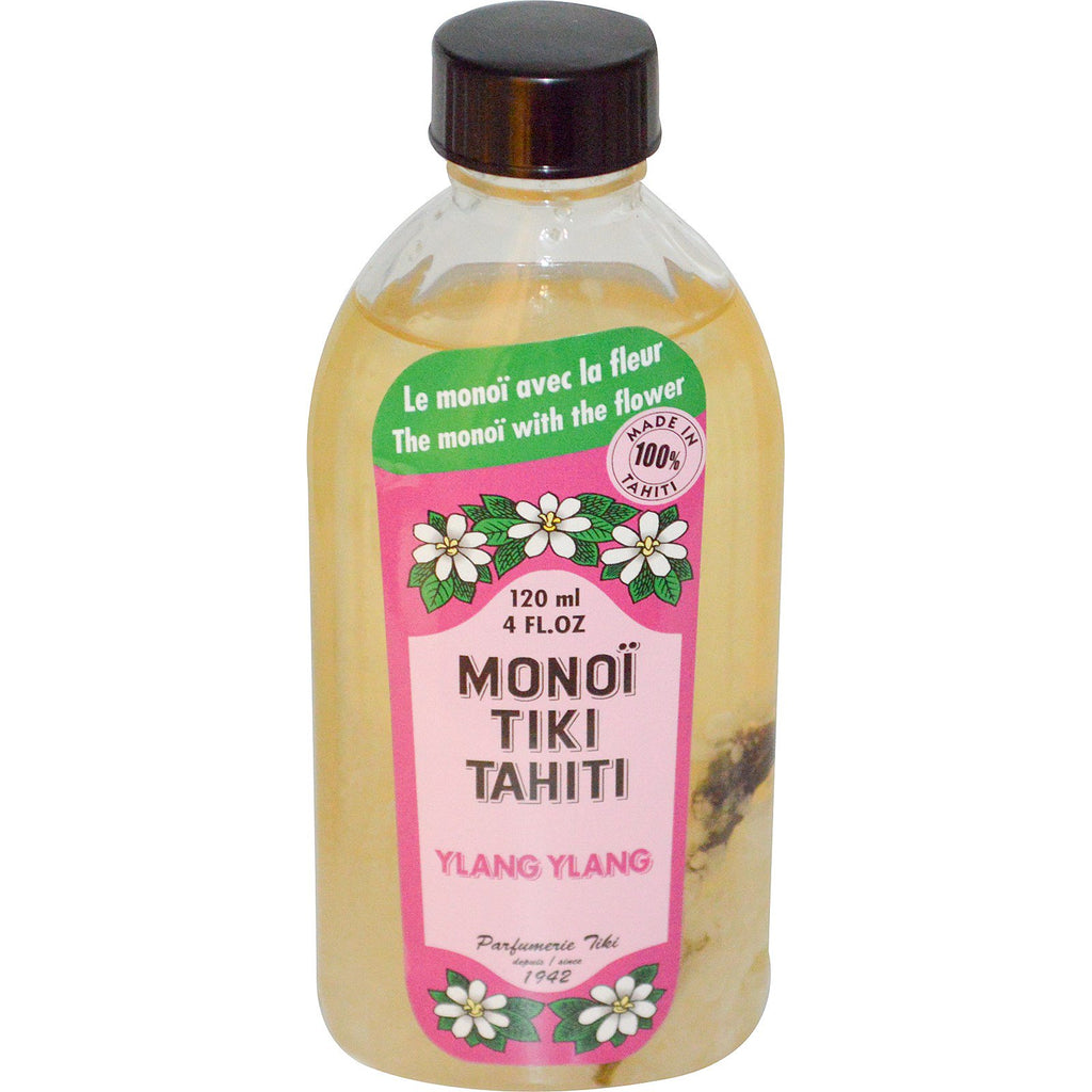 Monoï Tiaré Tahiti, Huile de Coco, Ylang Ylang, 4 fl oz (120 ml)
