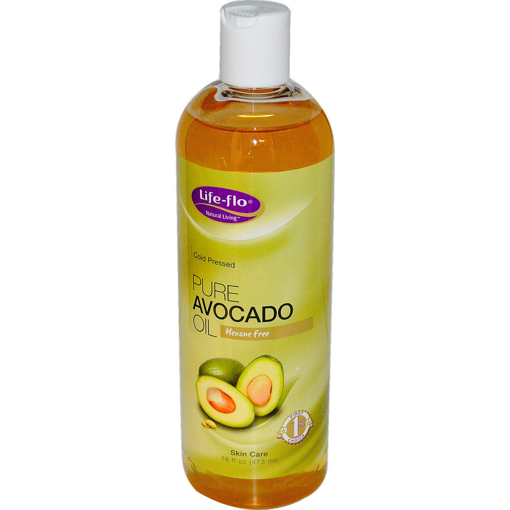 Life Flo Health, Pure Avocado Oil, Skin Care, 16 fl oz (473 ml)