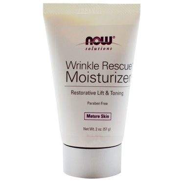 Now Foods, Solutions, Wrinkle Rescue Moisturizer, 2 oz (57 g)