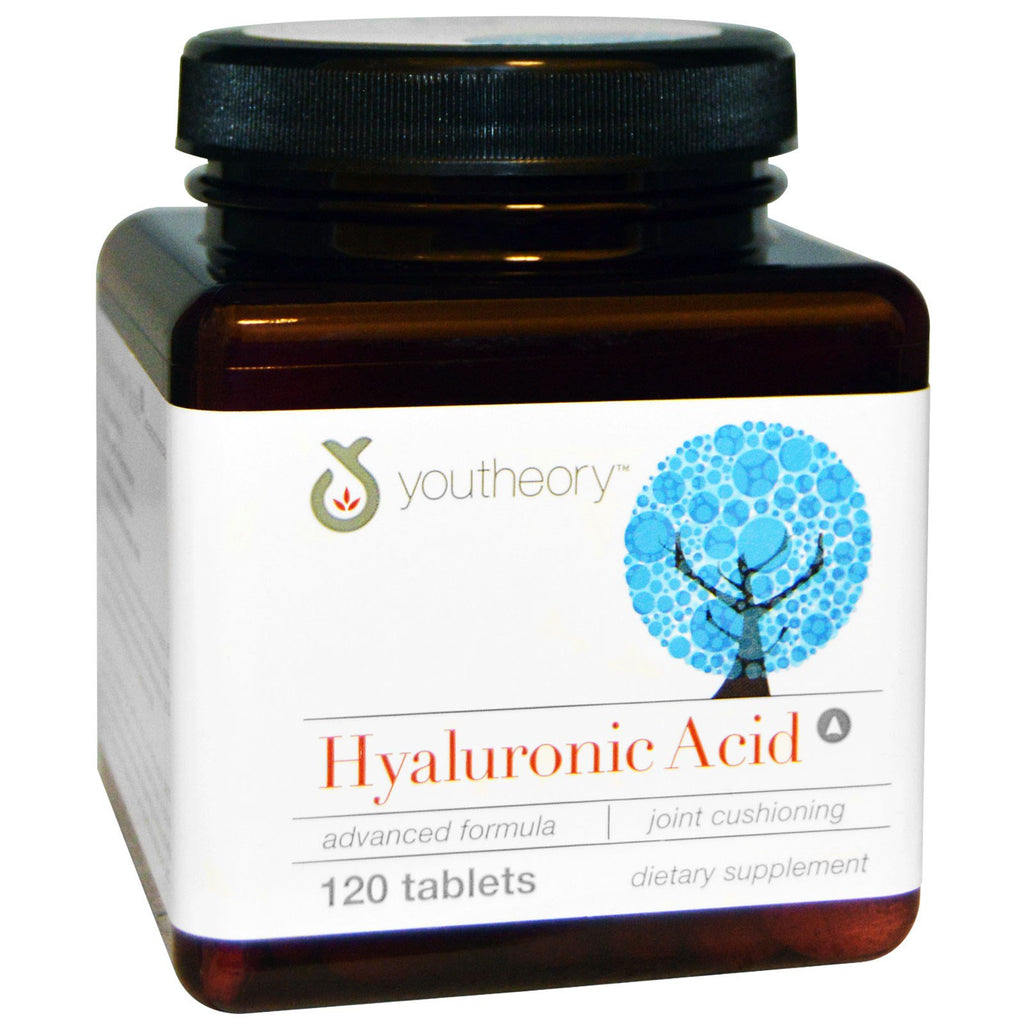 Youtheory acid hialuronic formula avansata 120 tablete