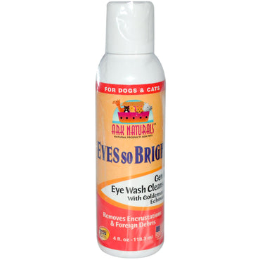 Ark Naturals, Eyes So Bright, Gentle Eye Wash Cleanser, For Dogs & Cats, 4 fl oz (118.3 ml)
