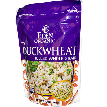Eden Foods Sarrasin à grains entiers décortiqués 16 oz (454 g)