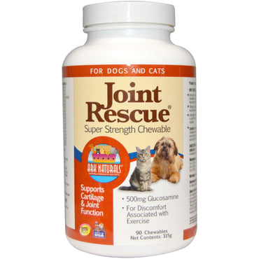 Ark Naturals, Joint Rescue, Super Strength Chewable, For Dogs & Cats, 90 Chewables (315 g)
