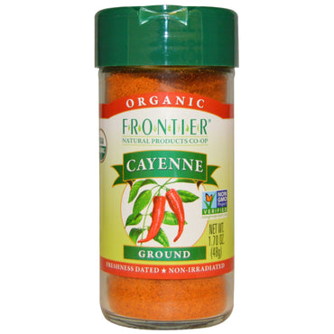 Frontier Natural Products, Cayenne, moulu, 1,70 oz (48 g)