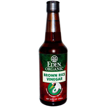 Eden Foods, ، خل الأرز البني، 10 أونصة سائلة (296 مل)