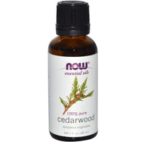 Now Foods, Essential Oils, Cedarwood, 1 fl oz (30 ml)