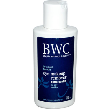 Beauty Without Cruelty, Eye Make-Up Remover, Extra Gentle, 4 fl oz (118 ml)