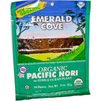 Great Eastern Sun, Emerald Cove,  Pacific Nori, 10 Sheets, 0.9 oz (25 g)