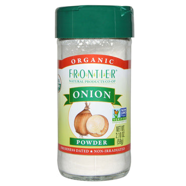Frontier Natural Products, uienpoeder, 2,10 oz (59 g)