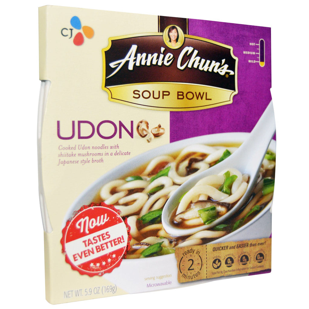 Annie Chun's, קערת מרק, אודון, קלה, 5.9 אונקיות (169 גרם)