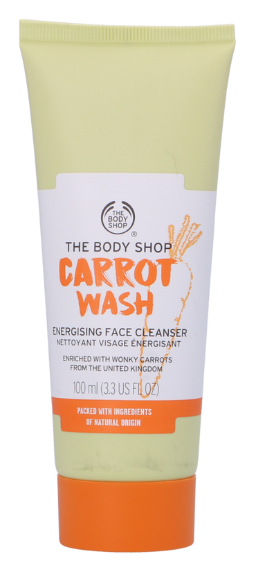 The Body Shop Carrot Wash Nettoyant Énergisant Visage 100 ml