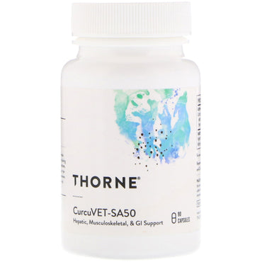 Thorne-onderzoek, curcuvet-sa50, 90 capsules