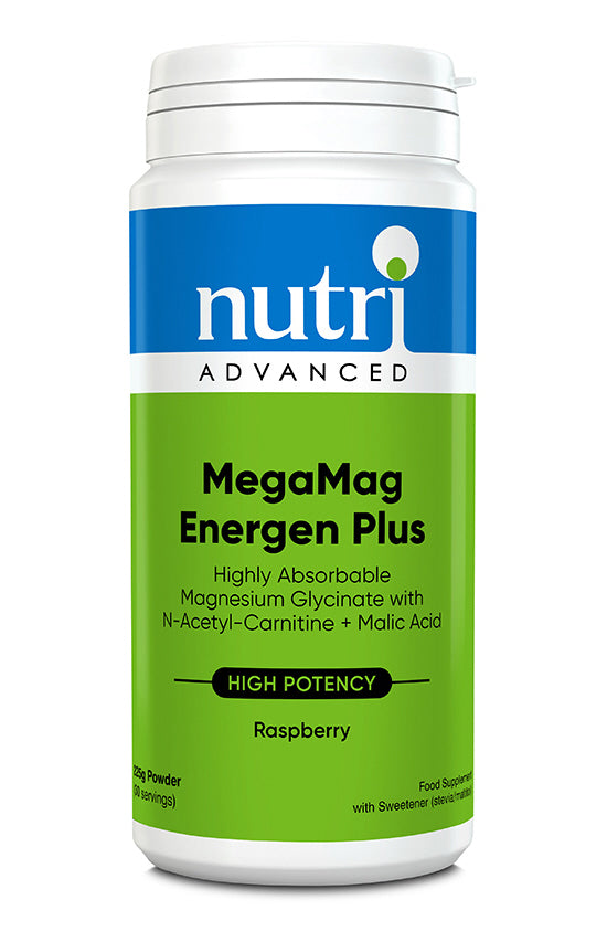 Nutri advanced megamag® energen plus (lampone) polvere di magnesio 225g