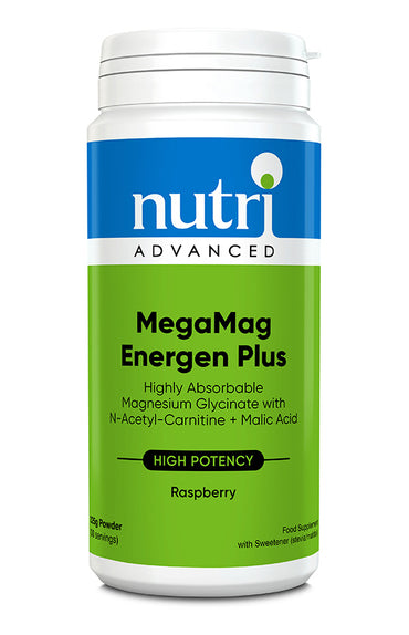 Nutri Advanced MegaMag® Energen Plus (Raspberry) Magnesium Powder 225g