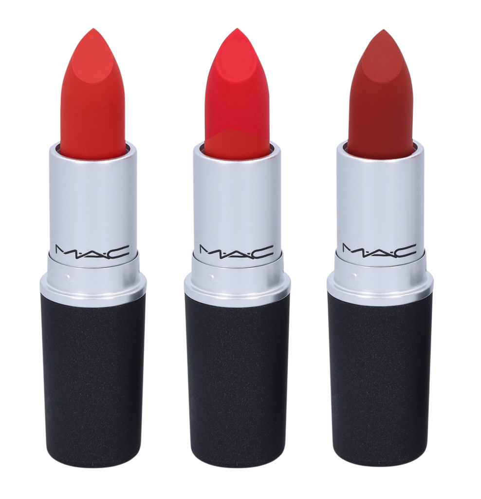 MAC Powder Kiss Lipstick Trio Set 9 g