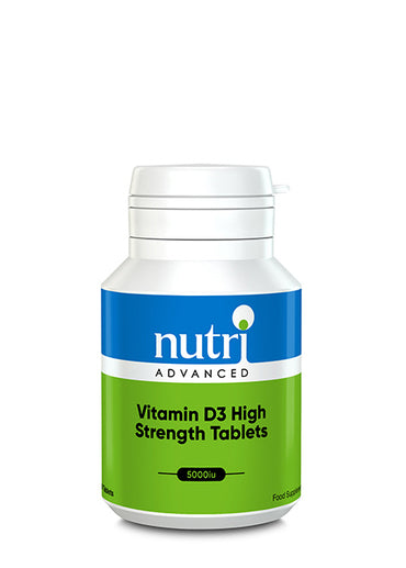 Nutri Advanced Vitamine D3 haute résistance, 5000 UI, 60 comprimés