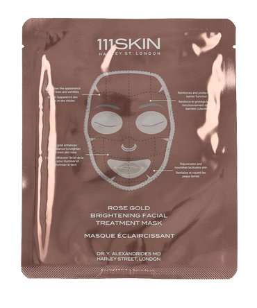 111Skin Masque de soin éclaircissant pour le visage Rose Gold 30 ml