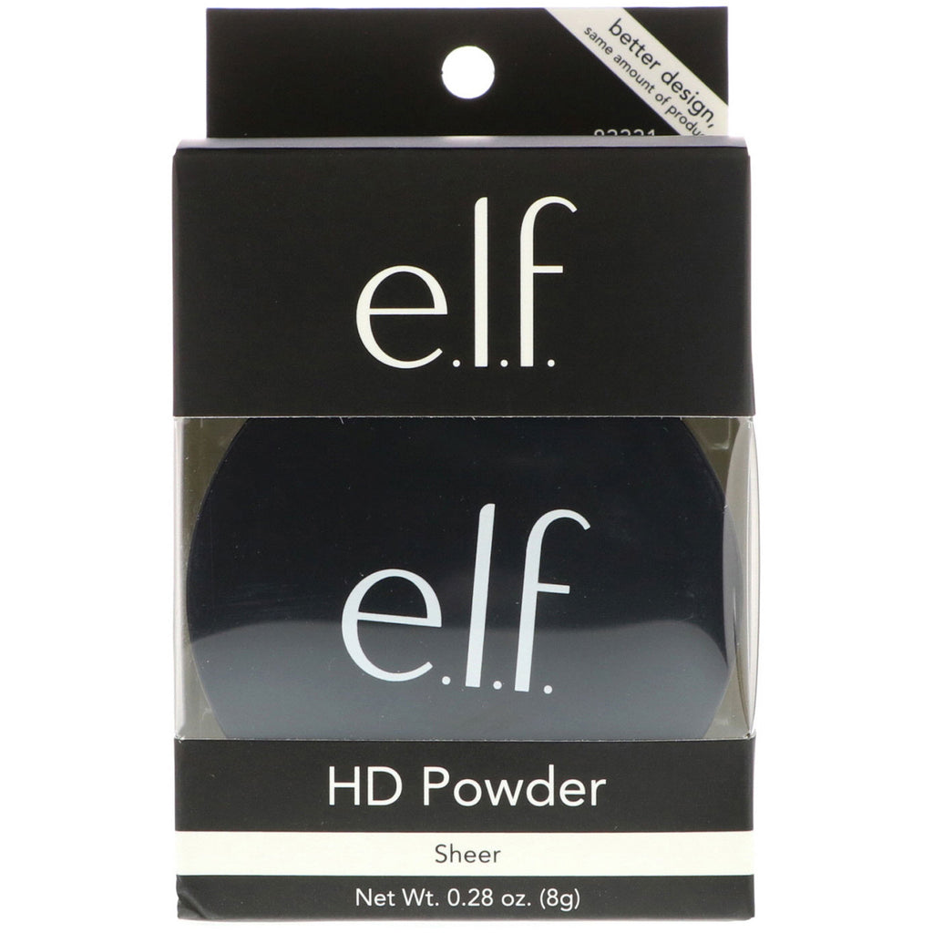 ELF Cosmetics, HD 파우더, 쉬어, 8g(0.28oz)