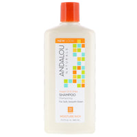 Andalou Naturals, Shampoo, For Soft, Smooth Sheen, Moisture Rich, Argan Oil & Shea, 11.5 fl oz (340 ml)