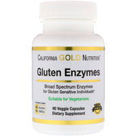 California Gold Nutrition, Enzymes de gluten, 90 capsules végétariennes