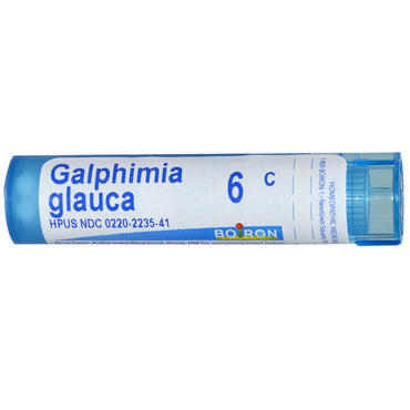 Boiron, remedios únicos, Galphimia Glauca, 6C, aproximadamente 80 gránulos