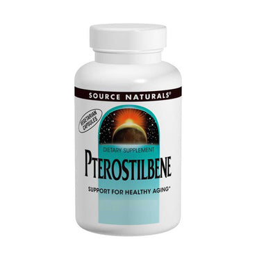Source Naturals, Pterostilbeno, 50 mg, 60 cápsulas
