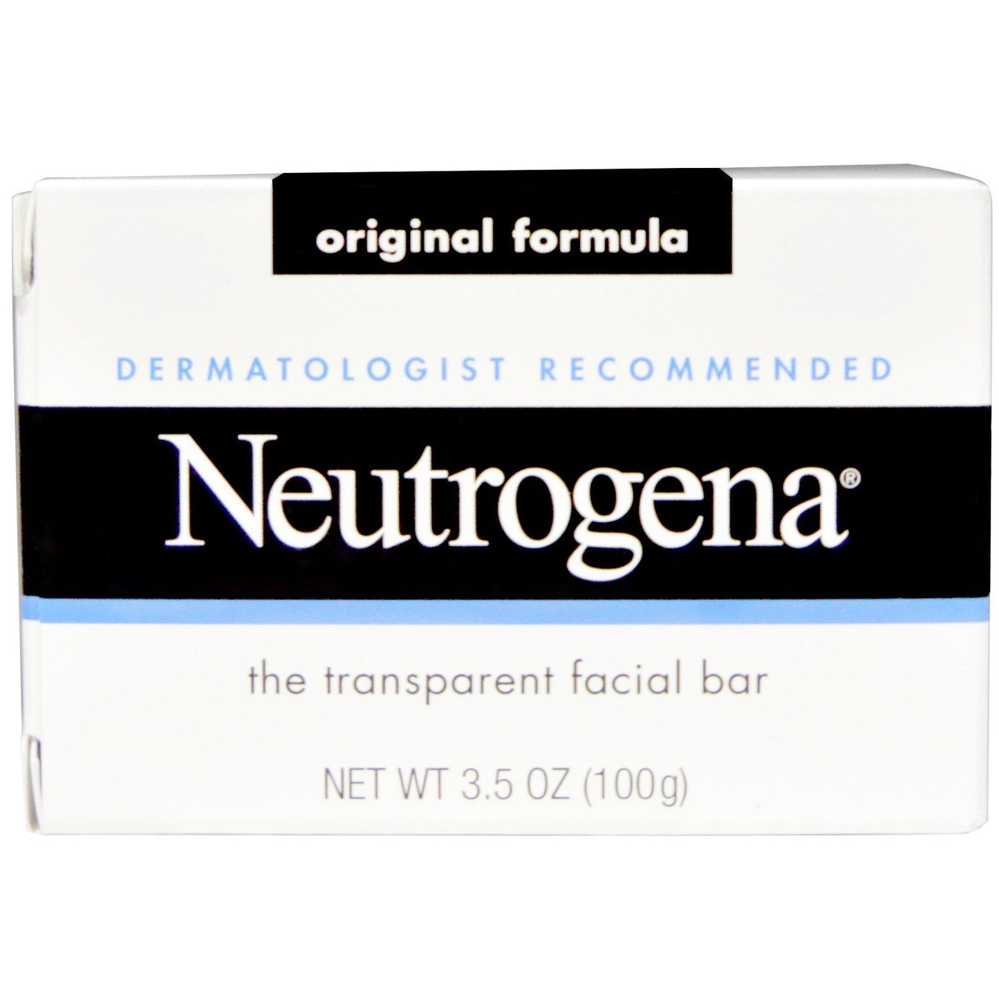 Neutrogena, barra detergente per il viso, 3,5 once (100 g)