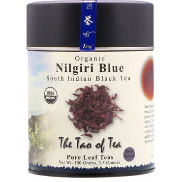 Il Tao del tè, tè nero dell'India meridionale, Nilgiri Blue, 3,5 once (100 g)