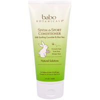 Babo Botanicals, Swim & Sport Conditioner, Cucumber Aloe Vera, 6 fl oz (180 ml)