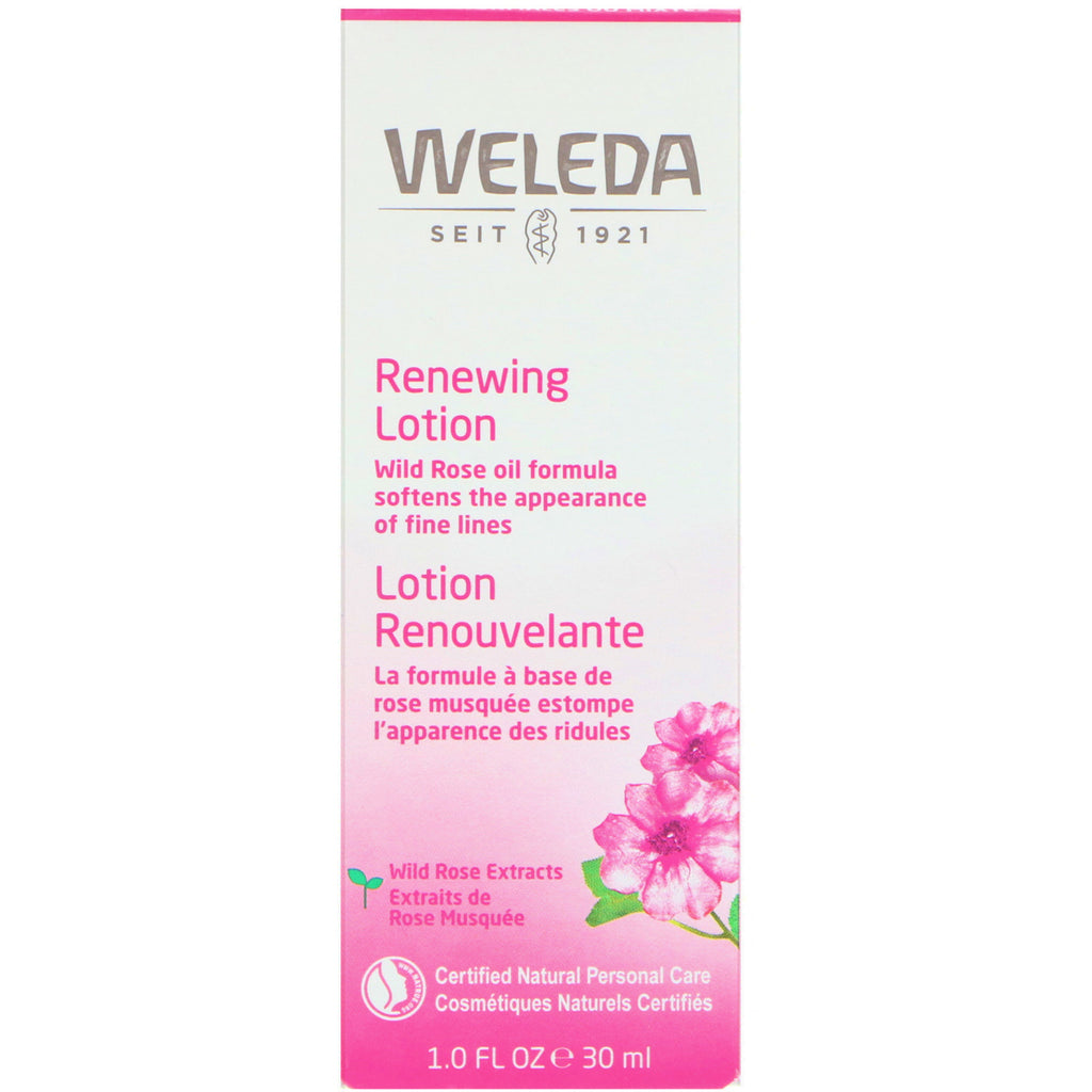 Weleda, Wild Rose, Loção Facial Suavizante, 30 ml (1,0 fl oz)