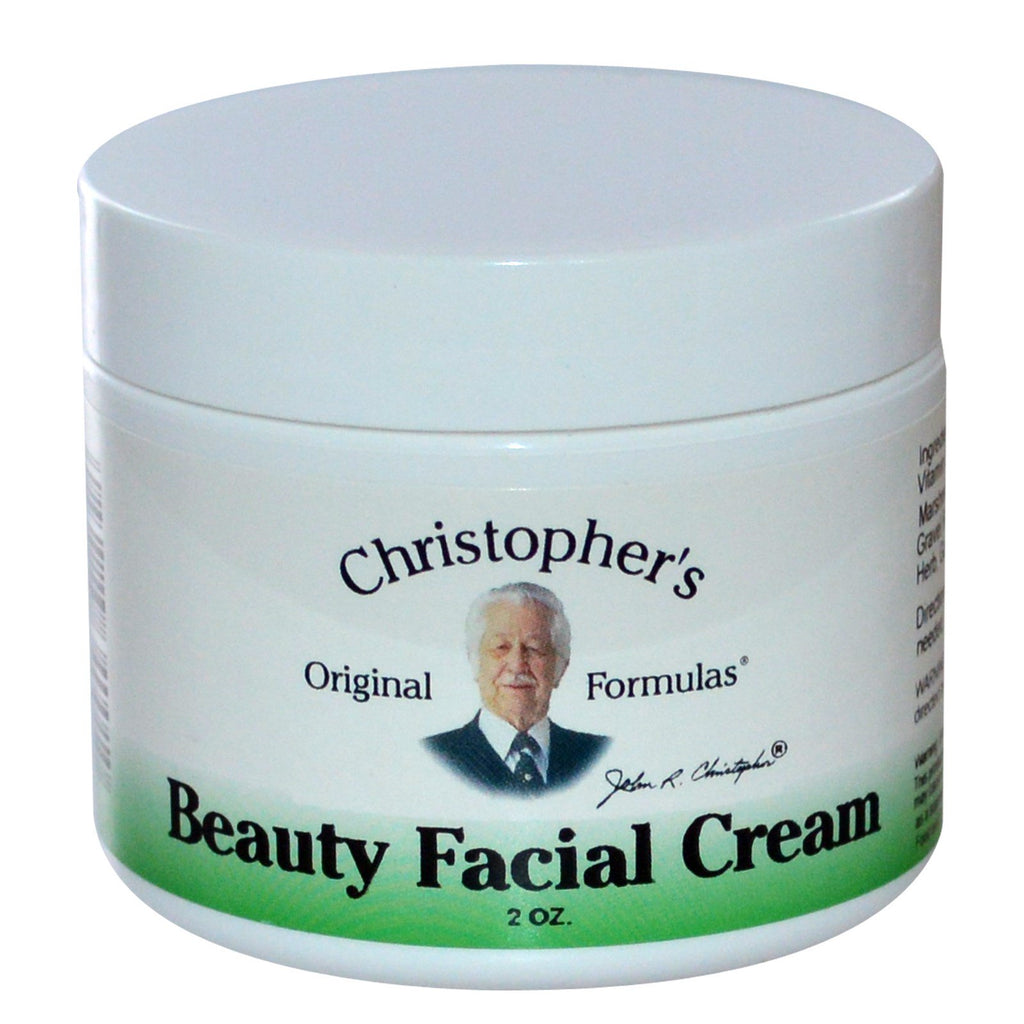 Christopher's Original Formulas, Crema facial de belleza, 2 oz